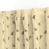 Petit Trianon ~ Rosebud Calico ~ Trianon Cream 