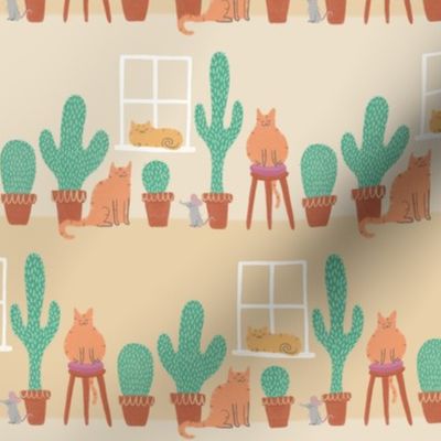 Cats Love Cacti - Small