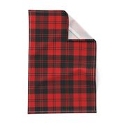 Erskine black and red tartan, 6"