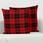 Erskine black and red tartan, 6"