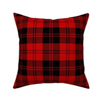 Erskine black and red tartan, 6"