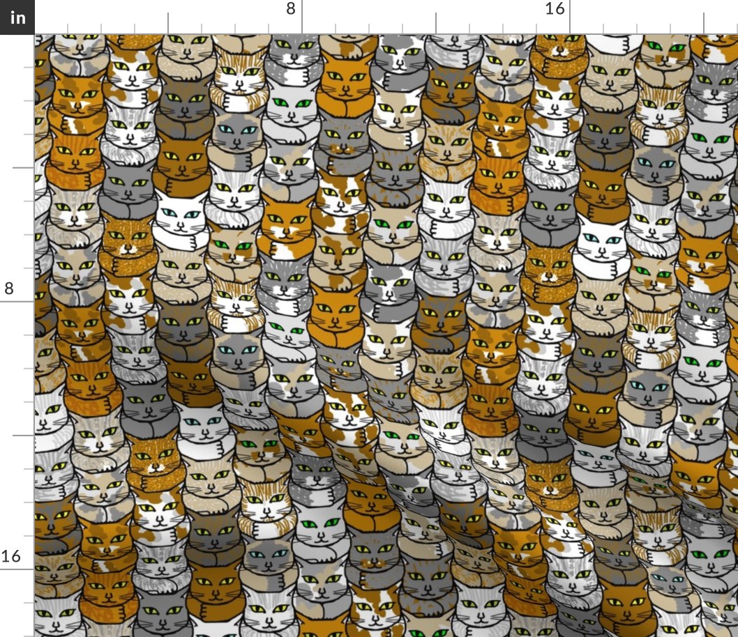 Kitties - that's elation! (view in swatch for detail)