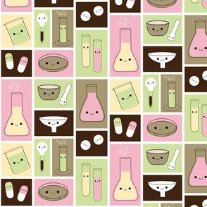 Happy Pharmacy Friends - Brown & Pink