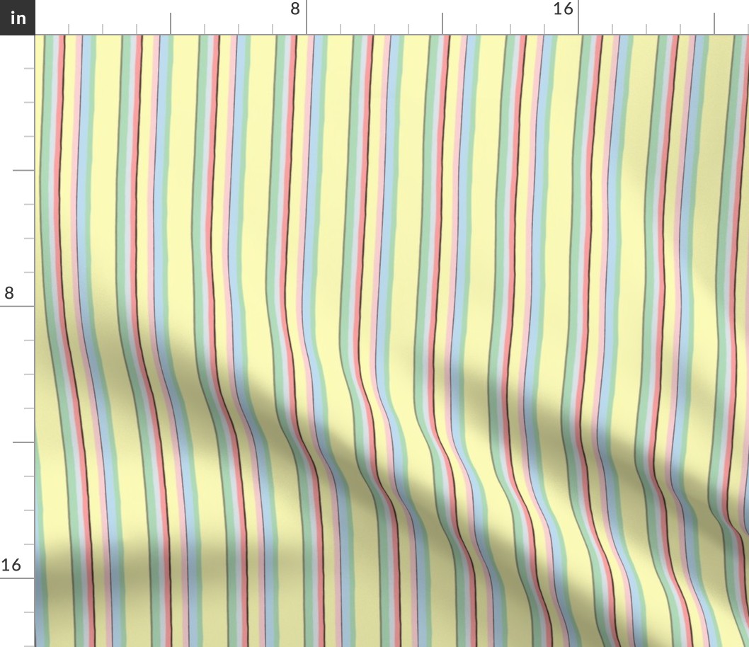 Rainbow Row Stripe