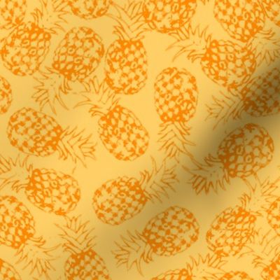 yellow pineapple toss