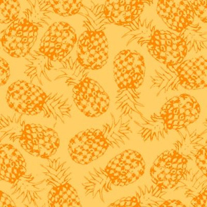 yellow pineapple toss