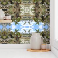 Reflections in a Tropical Wilderness Garden (Ref. 0081)