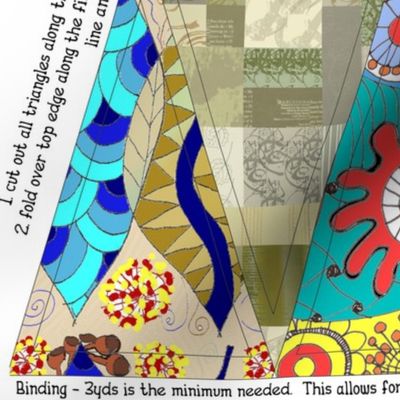 Wiccked Prayer Flags FQ Kit