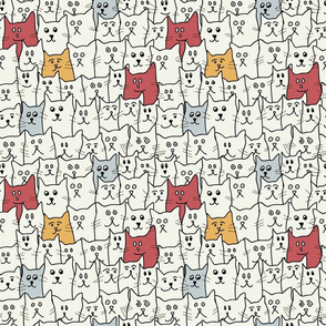 A lot of cats