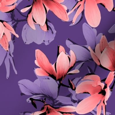 floral purple