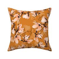 floral orange