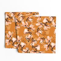 floral orange