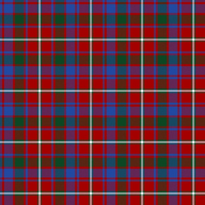 Robertson tartan - white line variant, 9"