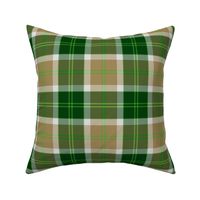 Bannockbane trade tartan, 6" green and tan