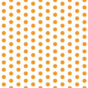 Orange Polka Dot