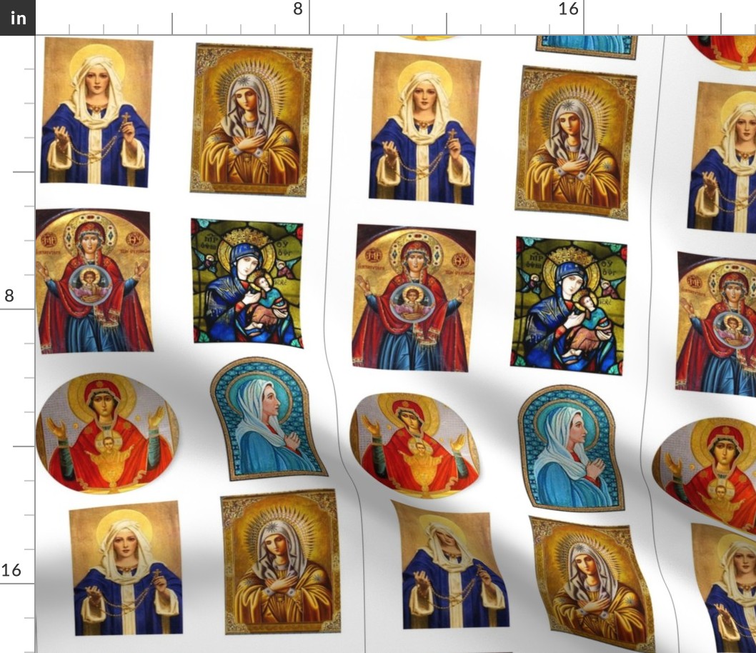 Blessed Mary Mother of God Icons