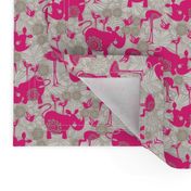 happy pink rhinos small