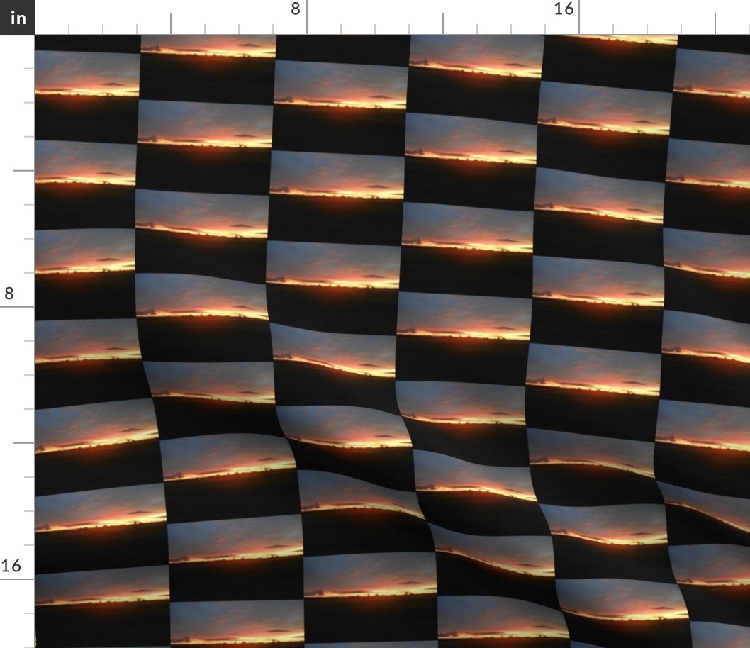 A Checkerboard of Sunrise and Shadows (Ref. 3546a)