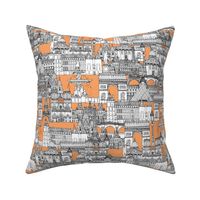 Paris toile cantaloupe