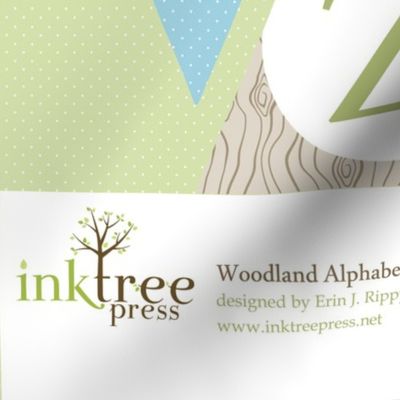 Woodland Alphabet Bunting Kit