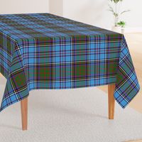 Anderson 1900 family tartan, azure/green, 12"