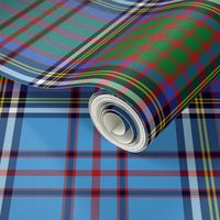 Anderson 1900 family tartan, azure/green, 12"