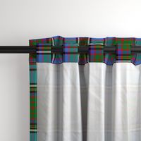 Anderson 1900 family tartan, azure/green, 12"