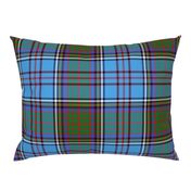 Anderson 1900 family tartan, azure/green, 12"