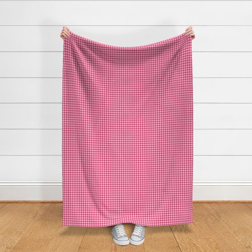 Pink Plaid - Small Scale