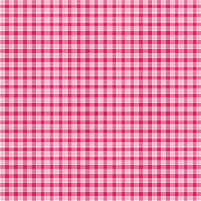 Pink Plaid - Small Scale