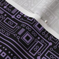 Evil Robot Circuit Board (Purple)