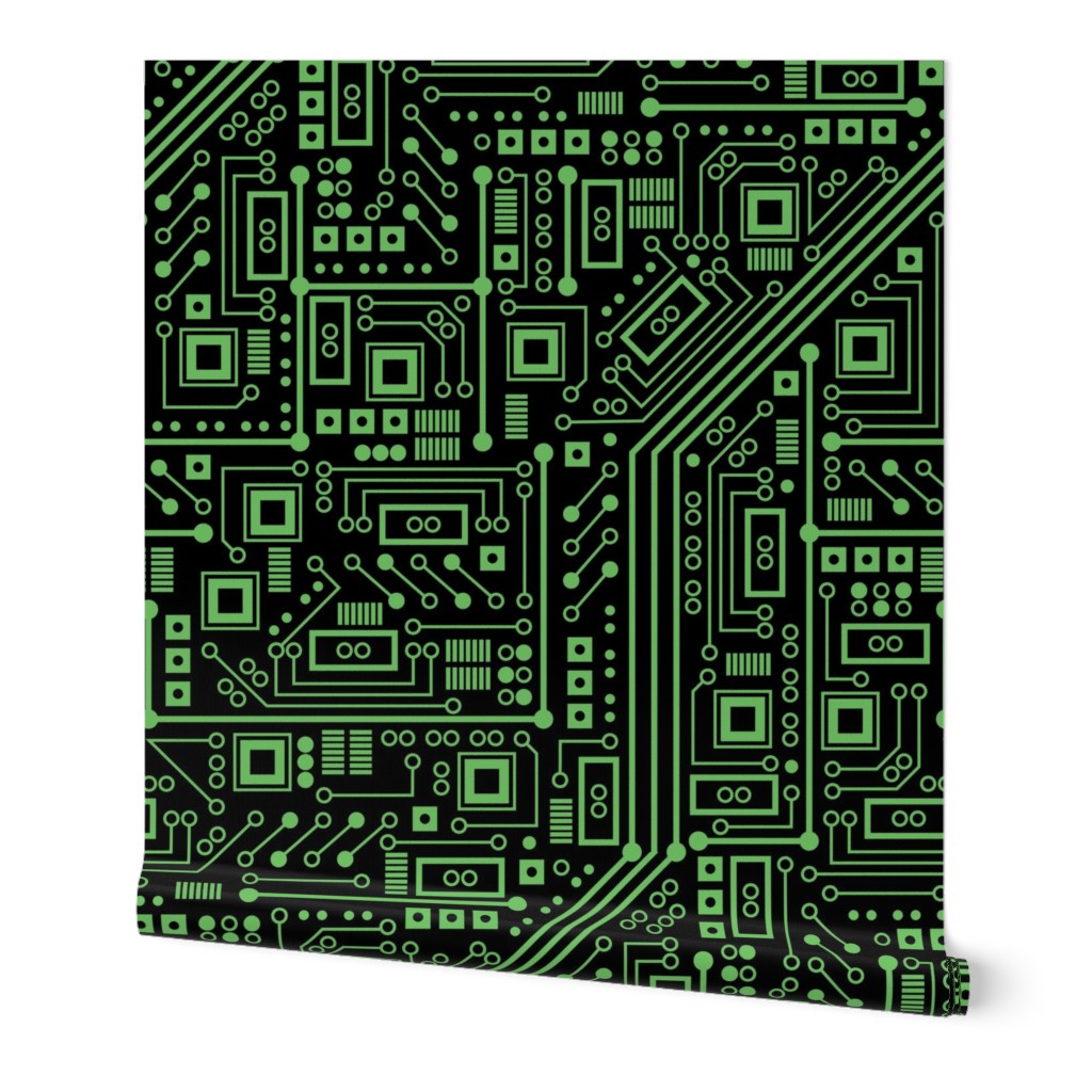 Evil Robo Circuit Board (Green)