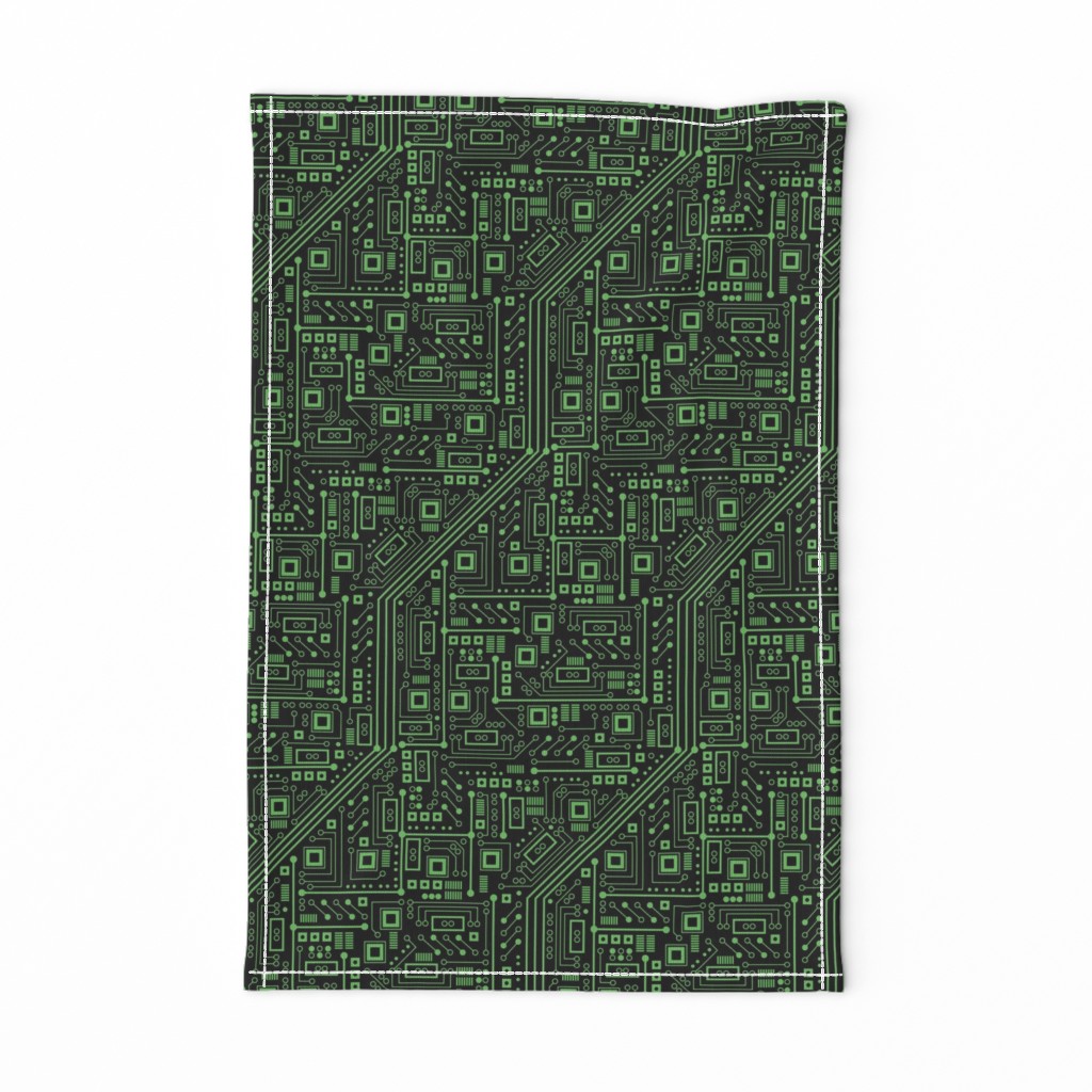 Evil Robo Circuit Board (Green)