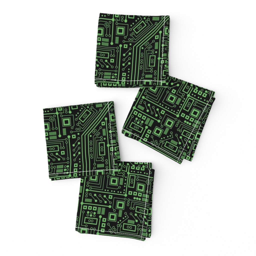 Evil Robo Circuit Board (Green)