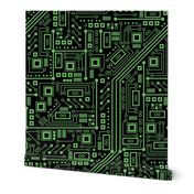 Evil Robo Circuit Board (Green)