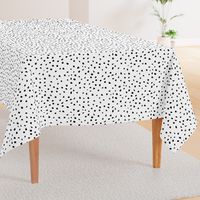 Confetti Dots – black white