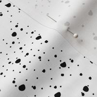 small DOTS – black white