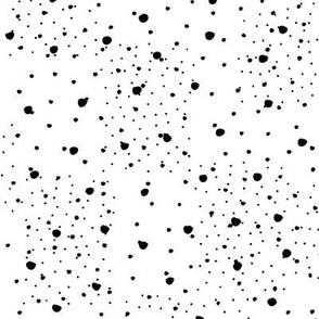 small DOTS – black white