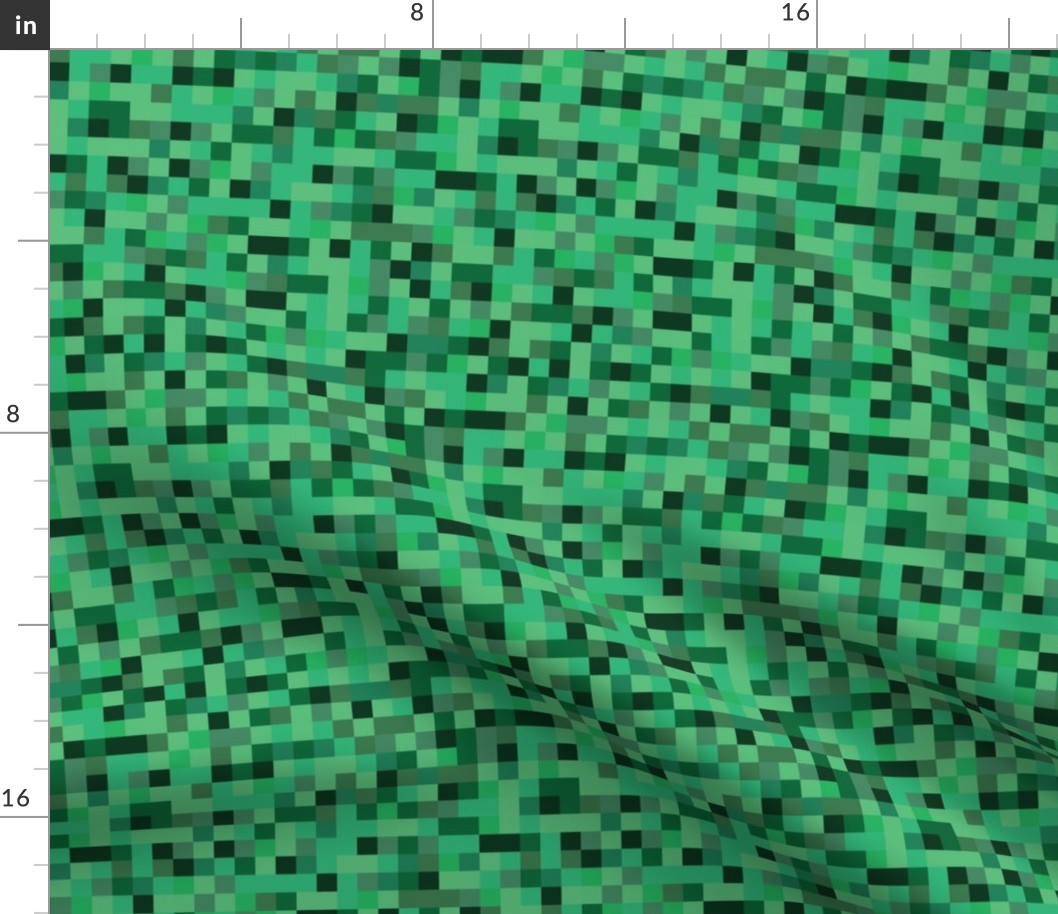 pixel squares - grass