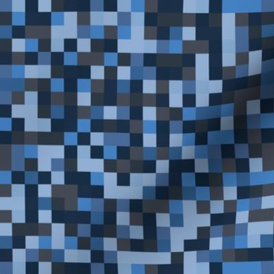 Pixel squares - water