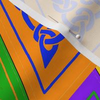 celtic bunting fabric