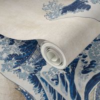 Great Wave Seamless Center Stripe