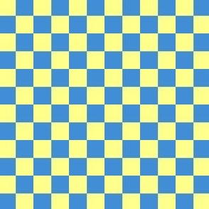 Always Summer Blue and Yellow Checks