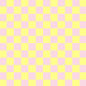 Always Summer Pink and Yellow Checks