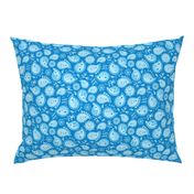 Hedgehog Paisley -Blue Pool_MEDIUM