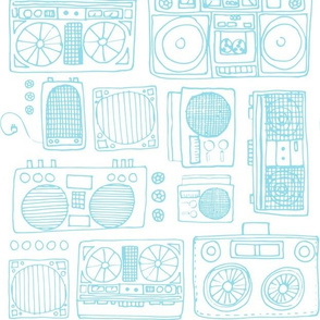 Boom boxes, Drawing