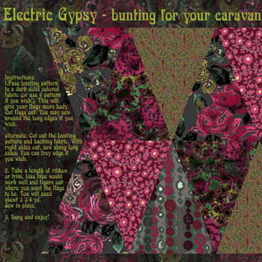 Electric Gypsy bunting