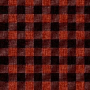 Rustic Check - red