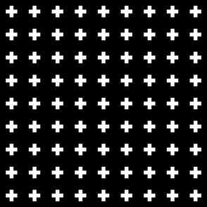 black swiss cross 1"