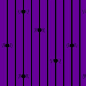 Spider Stripe Purple